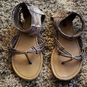 Bronze Sandals